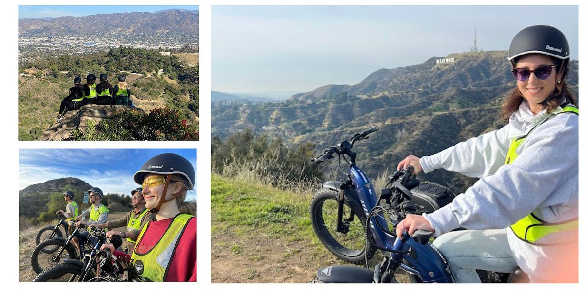 E Bike Adventure in Griffith Park, Observatory, Hollywood Sign, LA River