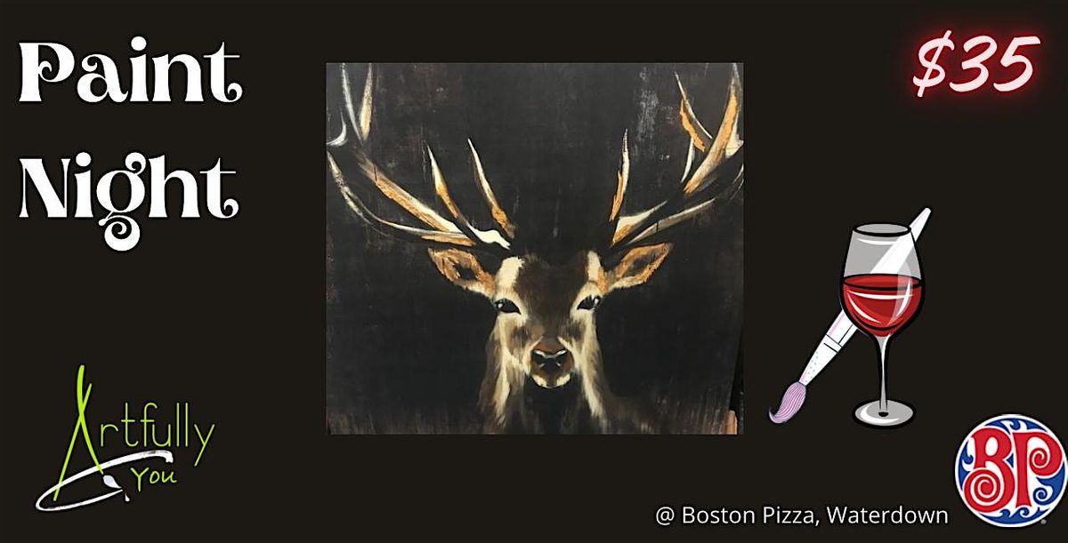 25 September 2024 Paint Night -Boston Pizza, Waterdown
