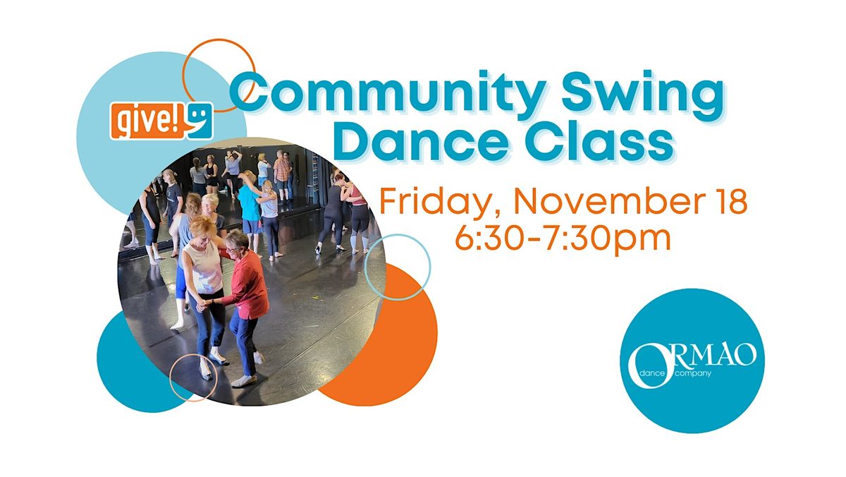 East Coast Swing Community Dance Class