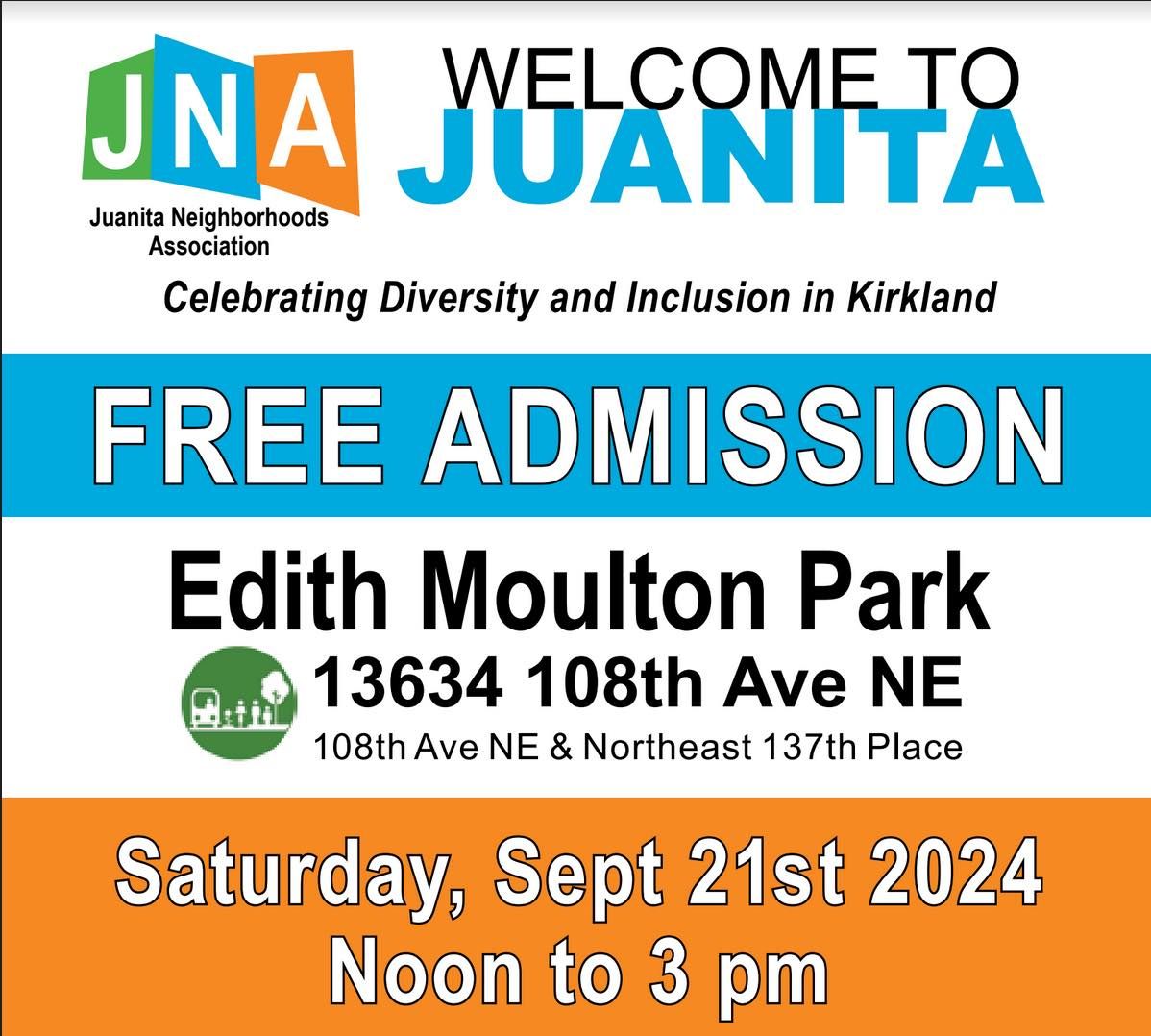 Juanita Neighborhood Welcome Picnic