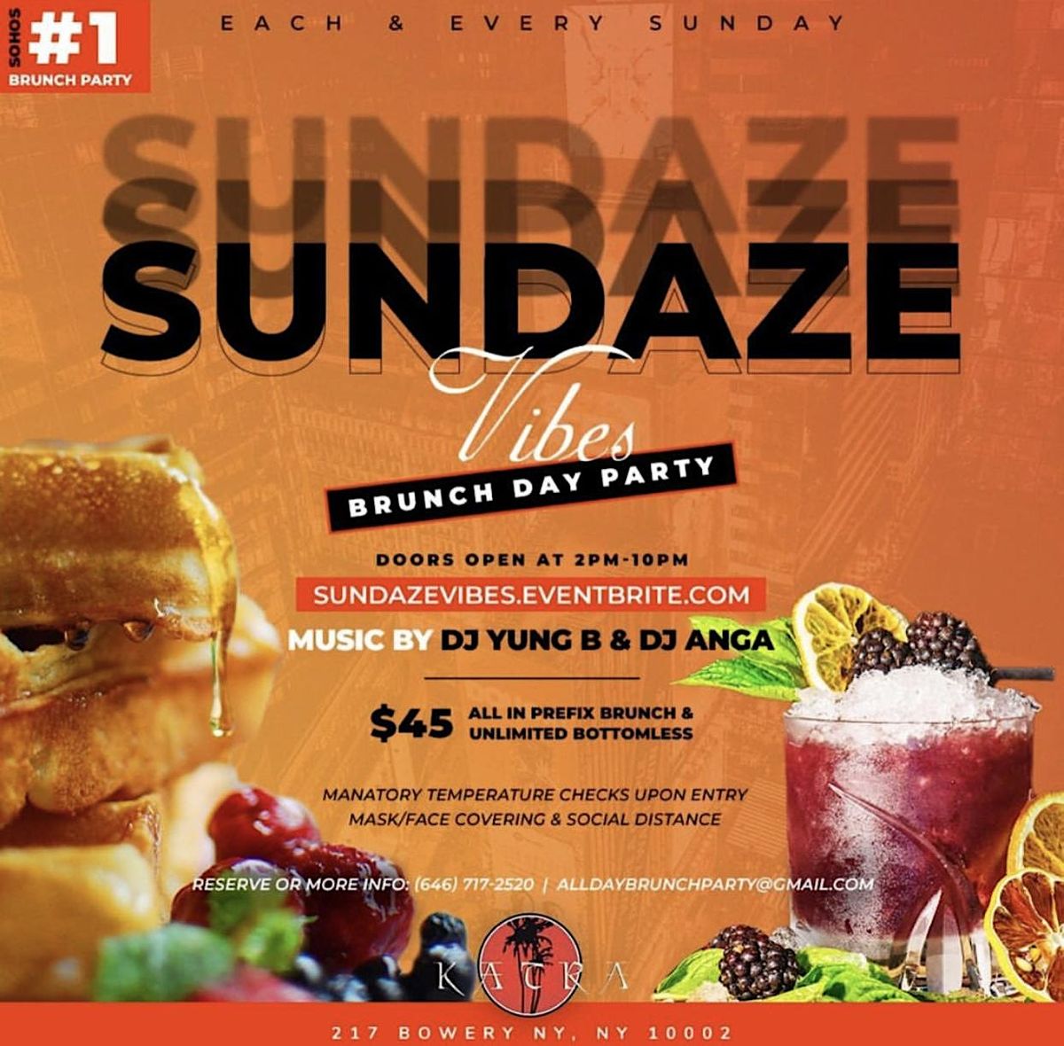 Katra On Sundaze Brunch & Day Party