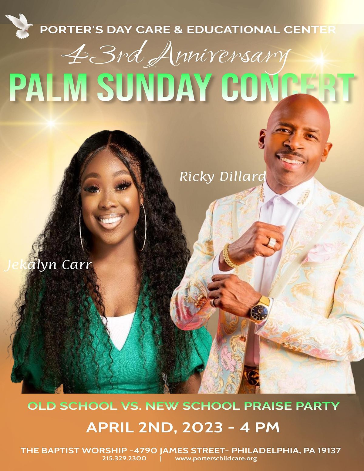 Porter's 43rd Annual  Scholarship Concert - Ricky Dillard  & Jekalyn Carr