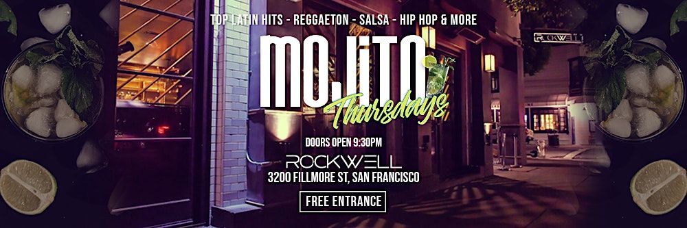 Mojito Thursdays Latin Night  at Rockwell