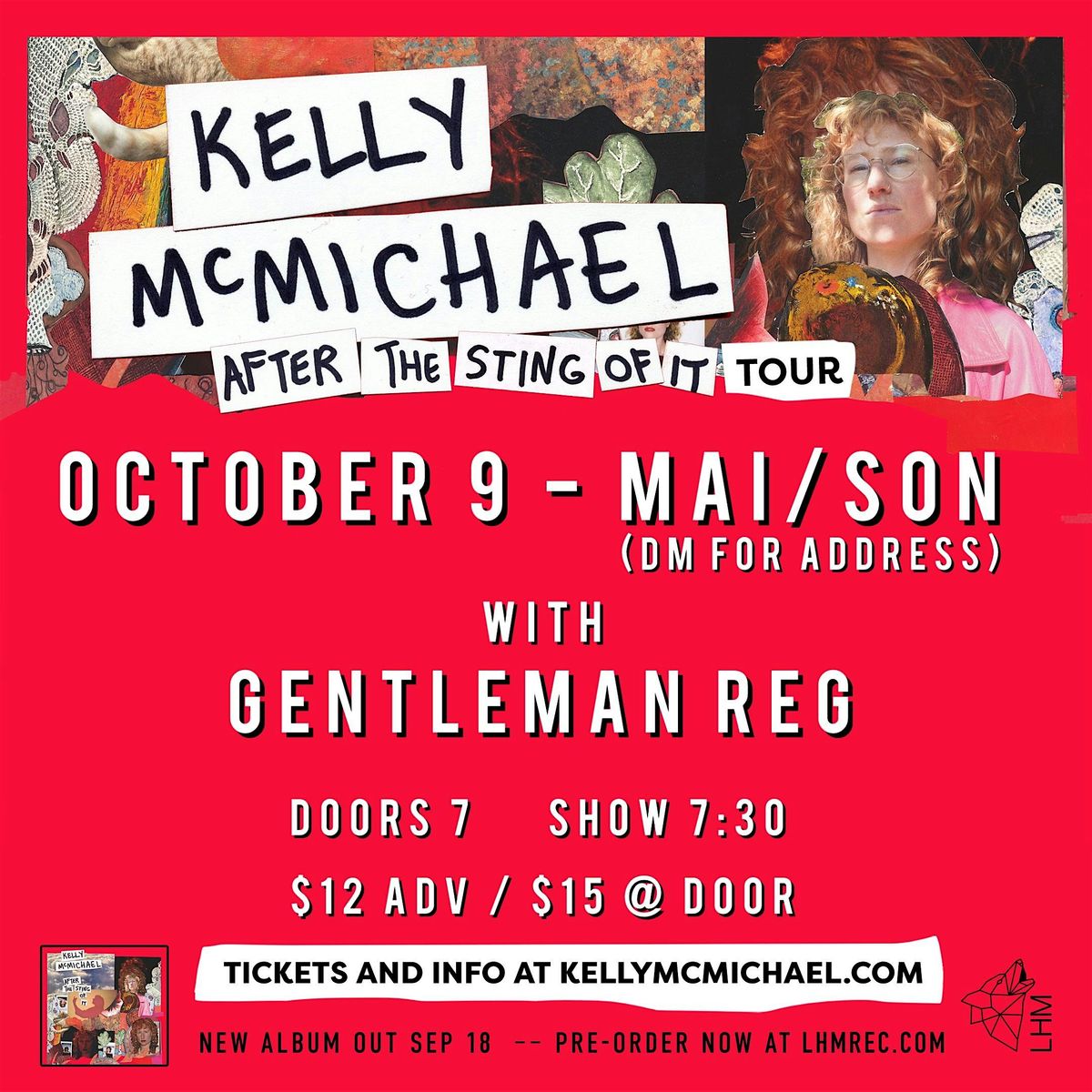 Kelly McMichael w\/ Gentleman Reg (After The Sting Tour)