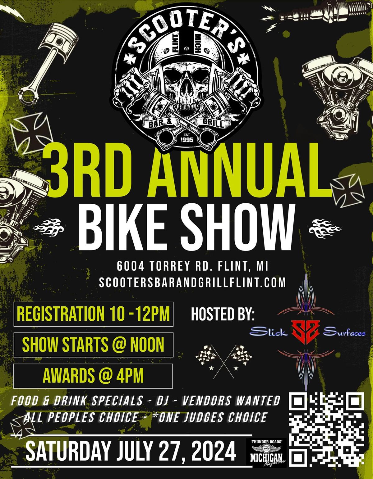 Scooters 3rd Annual Bike Show