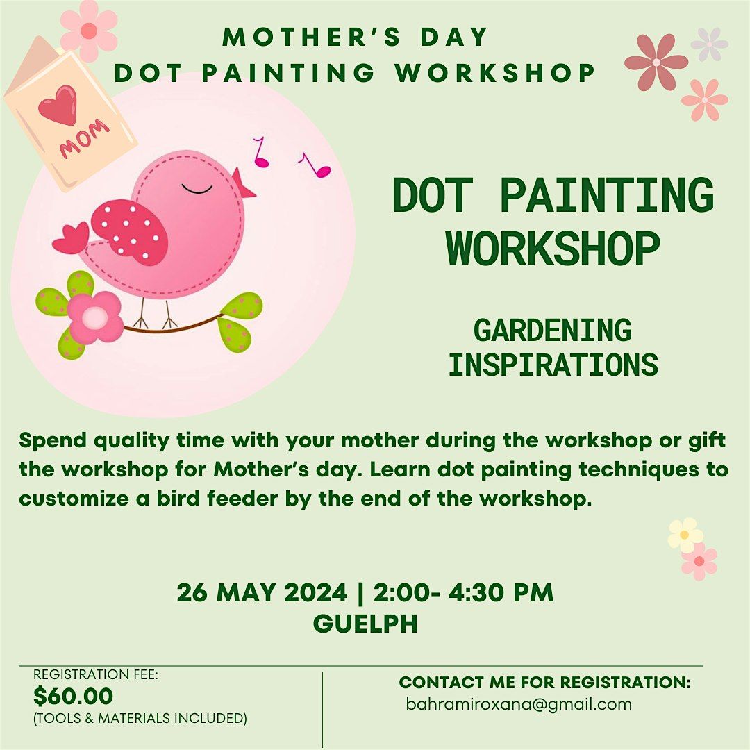 Mother's Day dot - painting workshop