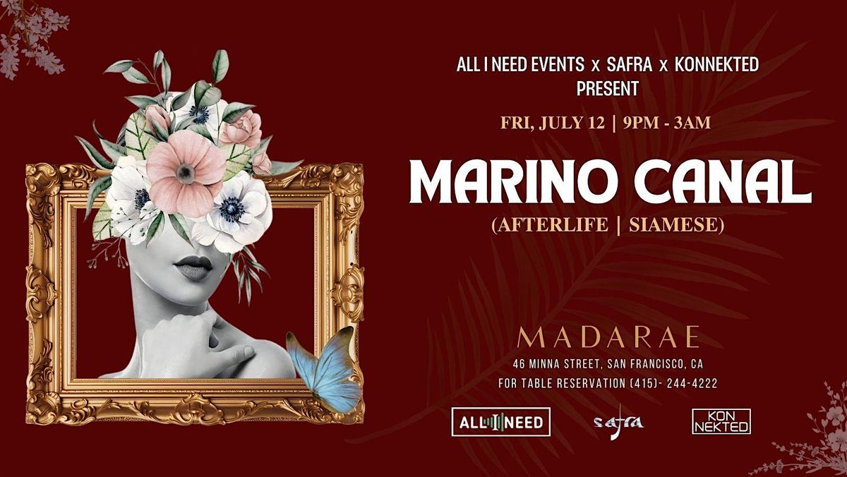 MARINO CANAL (AFTERLIFE | SIAMESE) at Madarae