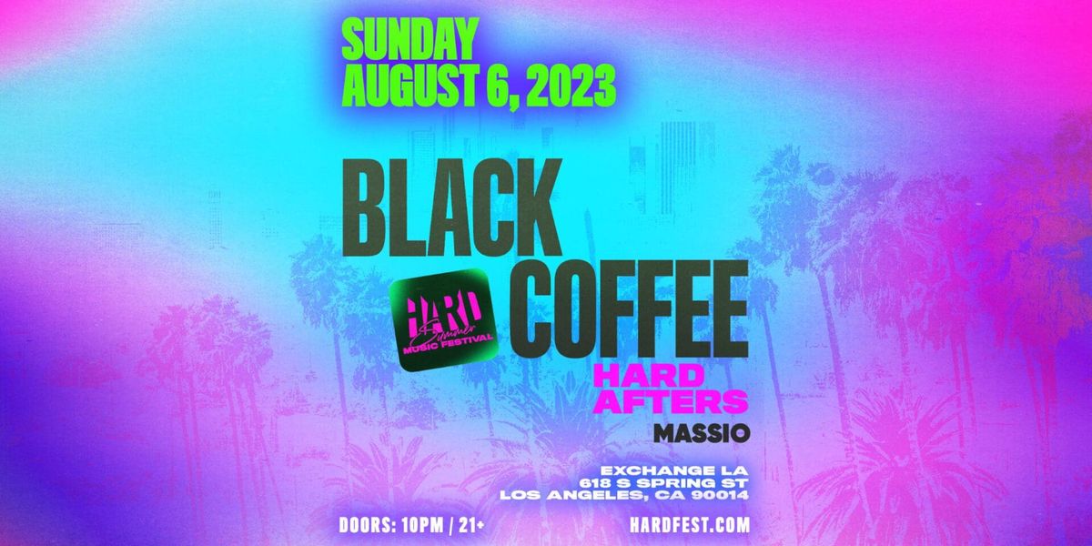 Black Coffee (21+)