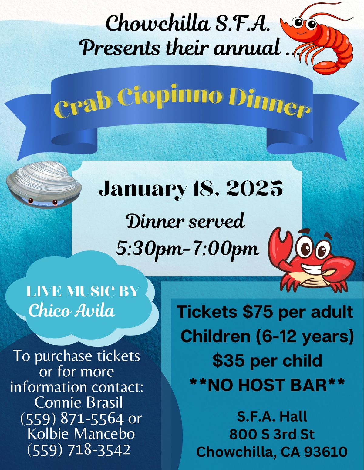 Crab Cioppino Dinner 