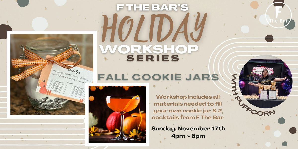 Holiday Workshop Series: Fall Cookie Jars