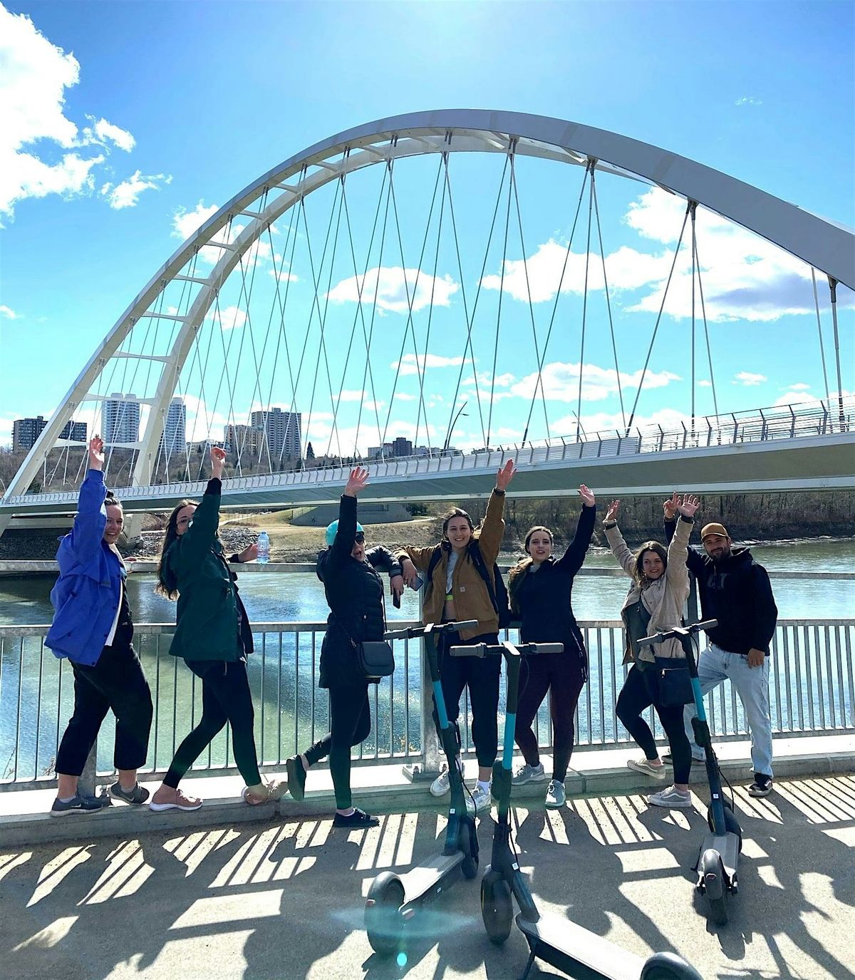 Edmonton Scooter Experience with Picnic Brunch