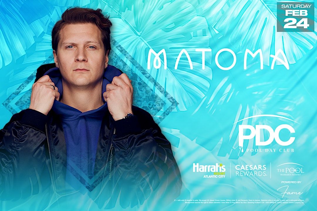 Matoma @ Harrahs Pool AC Day Party February 24