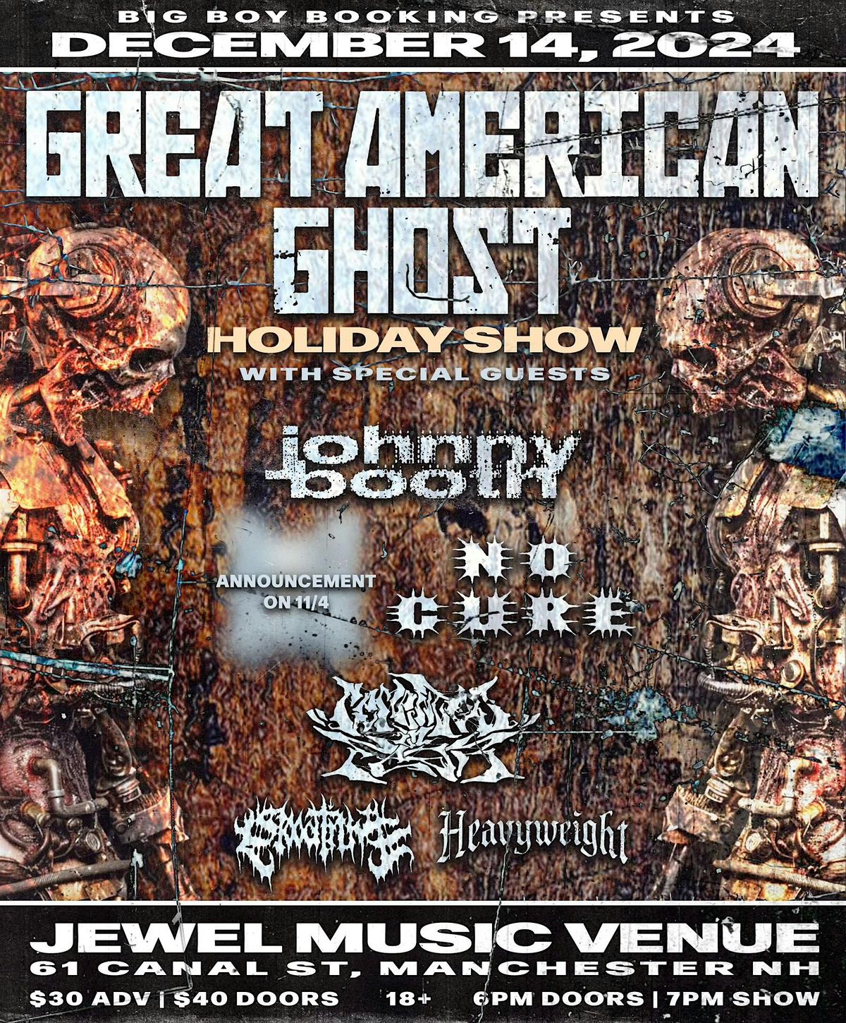 Great American Ghost Holiday Show!