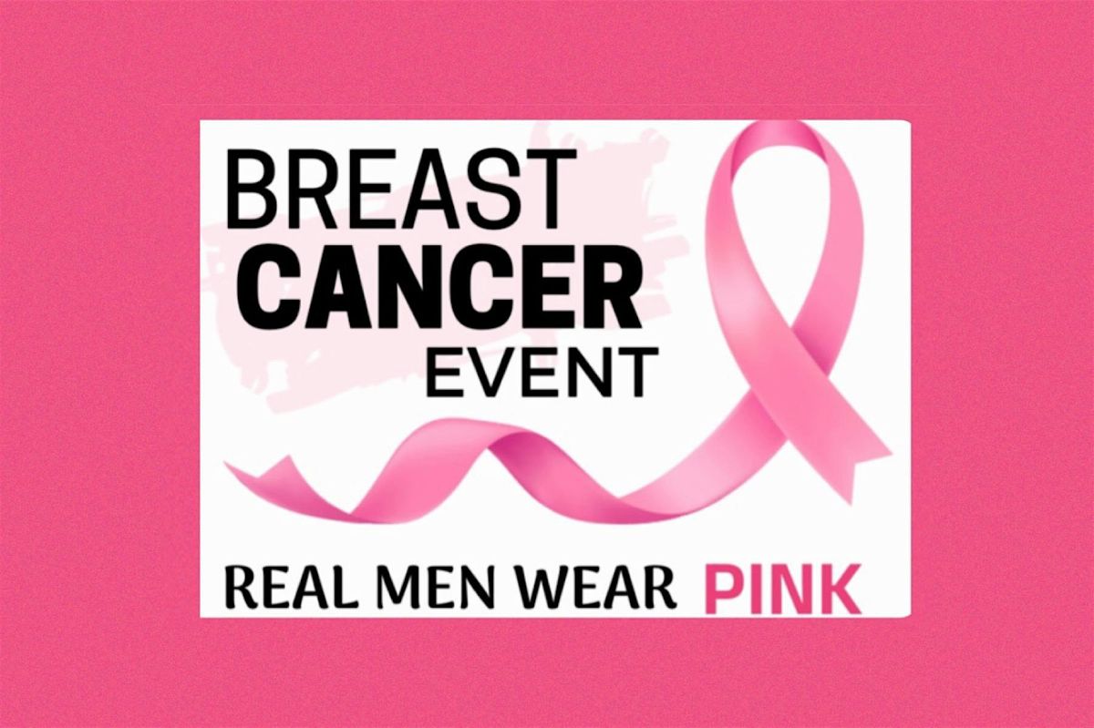 Real Men Wear Pink Breast Cancer Awareness Event