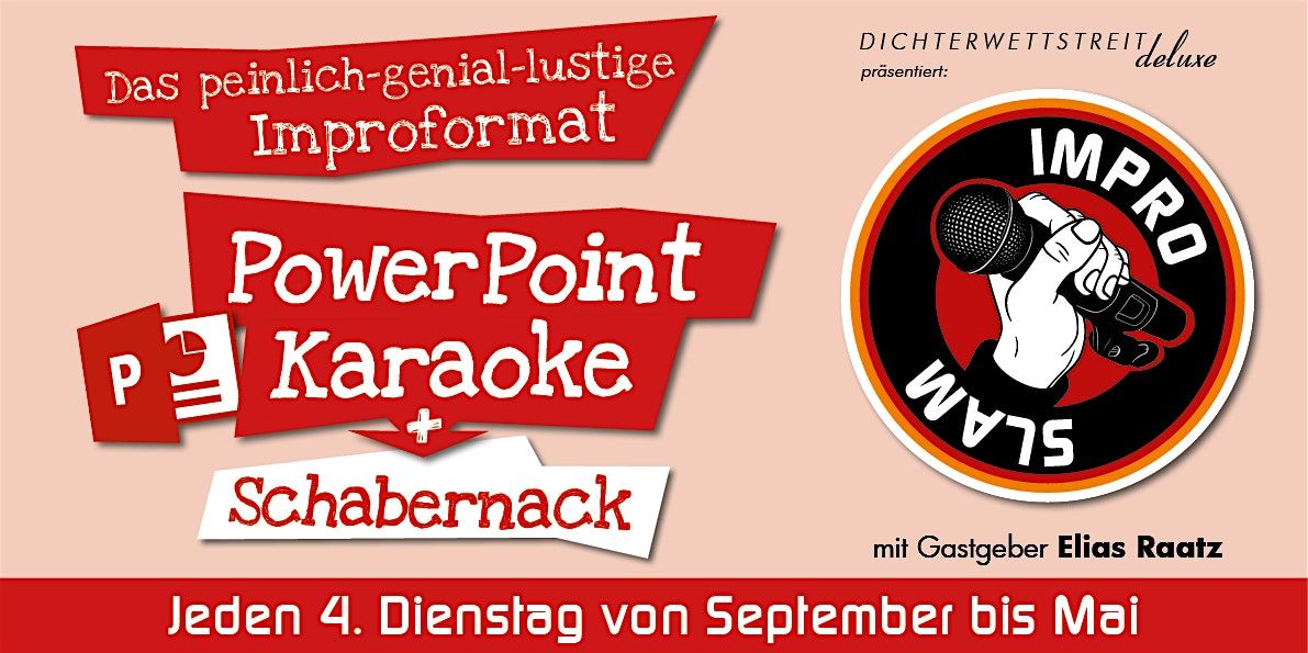 IMPRO SLAM T\u00dcBINGEN: PowerPoint-Karaoke und Schabernack
