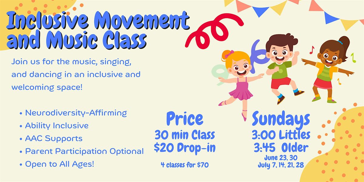 Inclusive Movement and Music Class