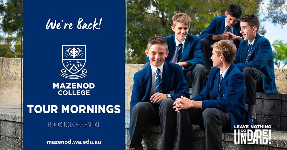 Tour Mornings at Mazenod College