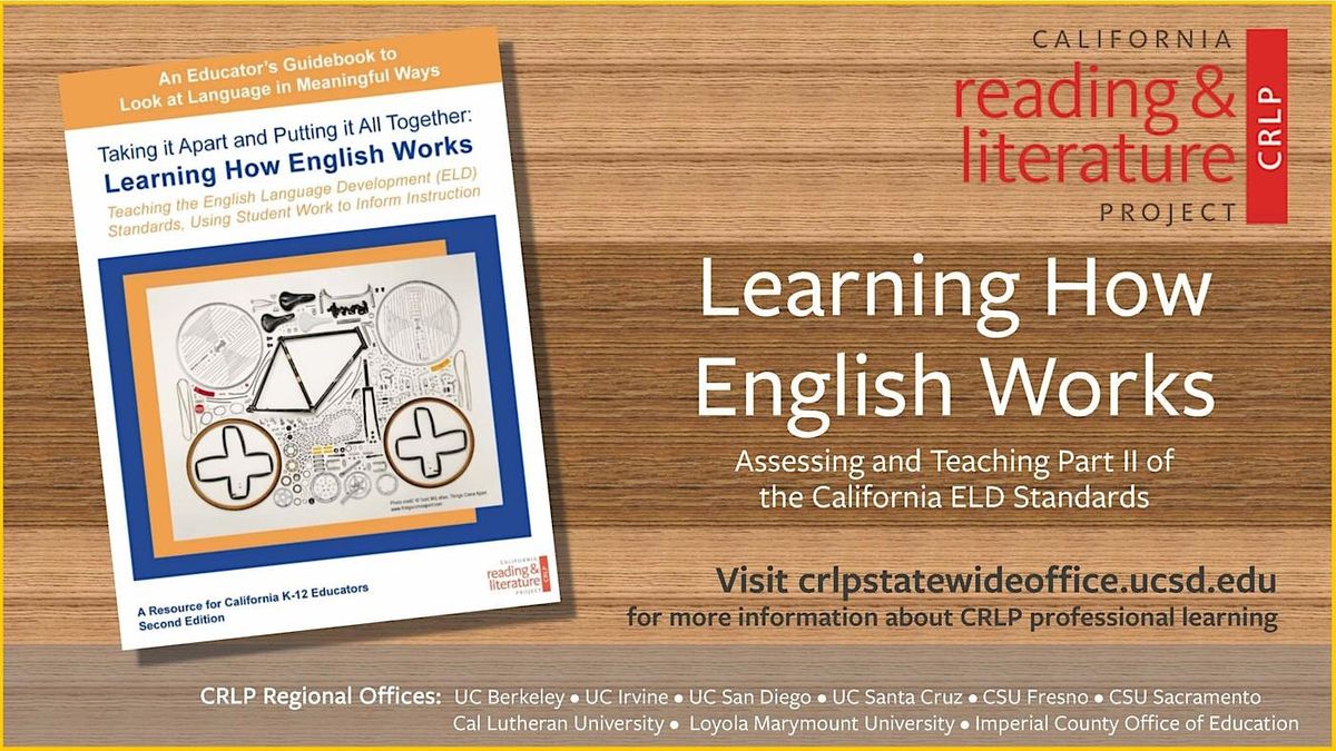 CRLP Learning How English Works