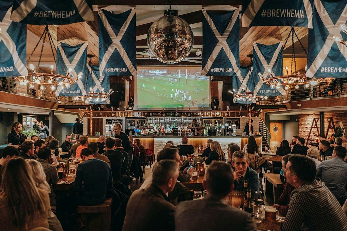 Scotland Rugby Internationals at Brewhemia