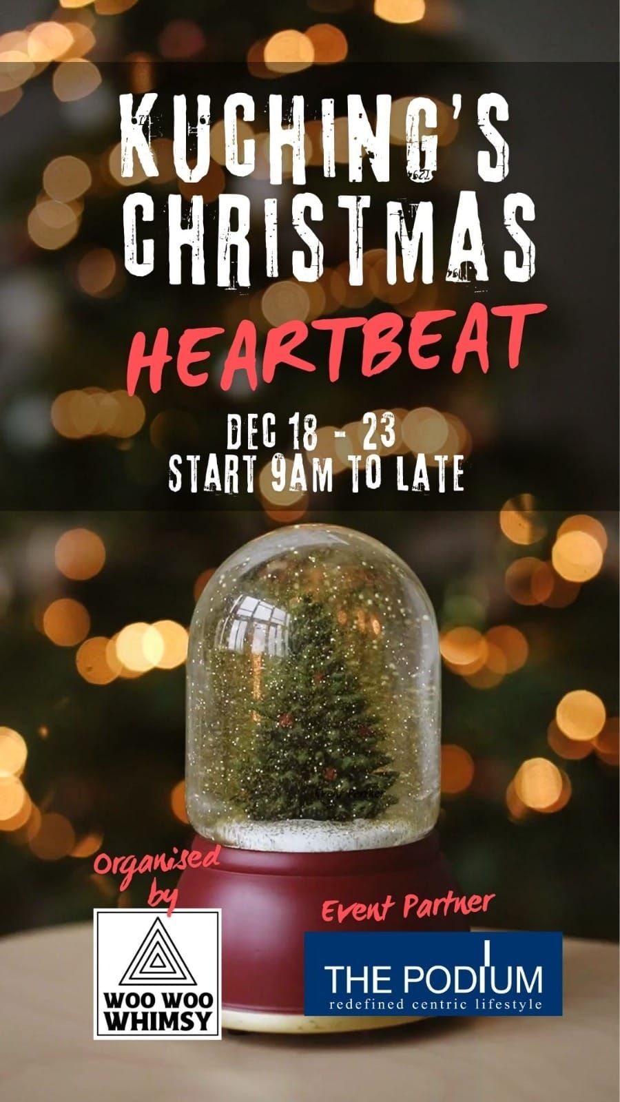 Kuching's Christmas Heartbeat at The Podium