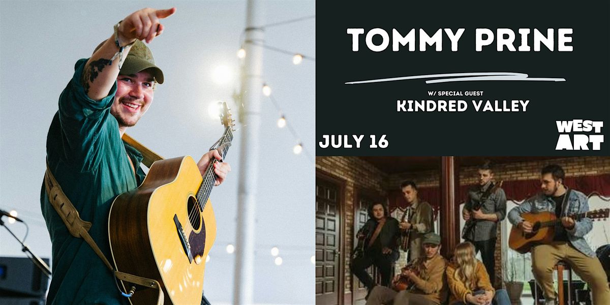 West Art & WXPN Welcome Tommy Prine, w\/ Kindred Valley!