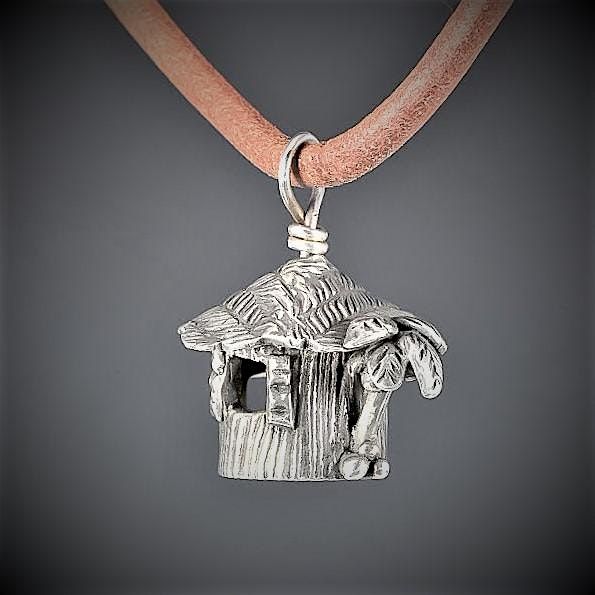 Build a Birdhouse or Fairy House Pendant in Silver Metal Clay, 3-Week Class