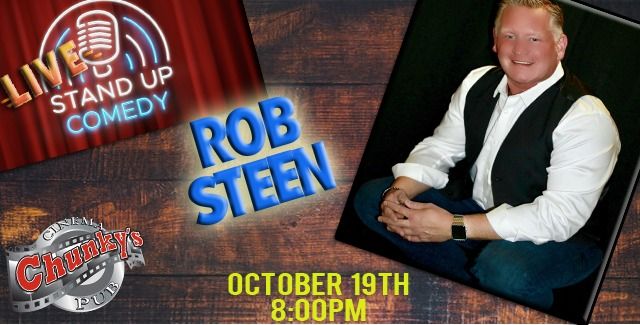 21+ LIVE COMEDY FEATURING: ROB STEEN!!!!