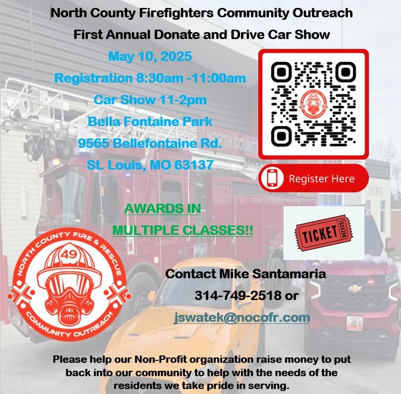 North County Firefighters Community Outreach Car Show