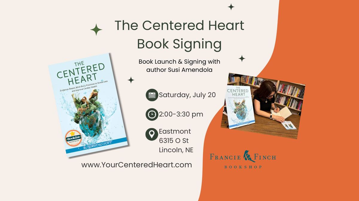 "The Centered Heart" Book Signing with Susi Amendola