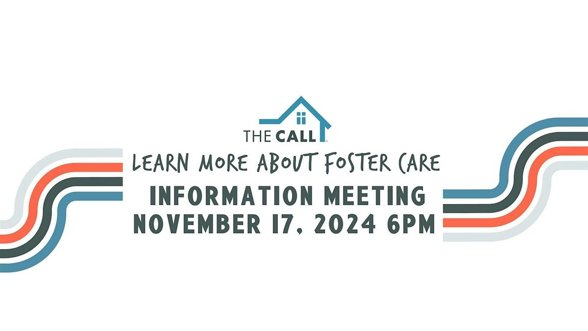 November Interest Meeting for Foster\/Adoptive Families