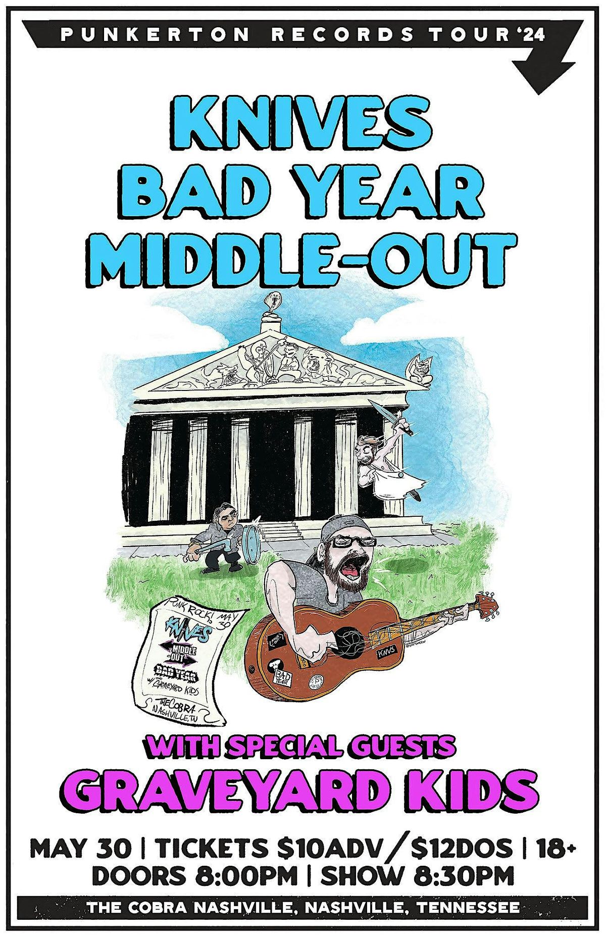 Knives | Graveyard Kids | Bad Year | Middle-Out