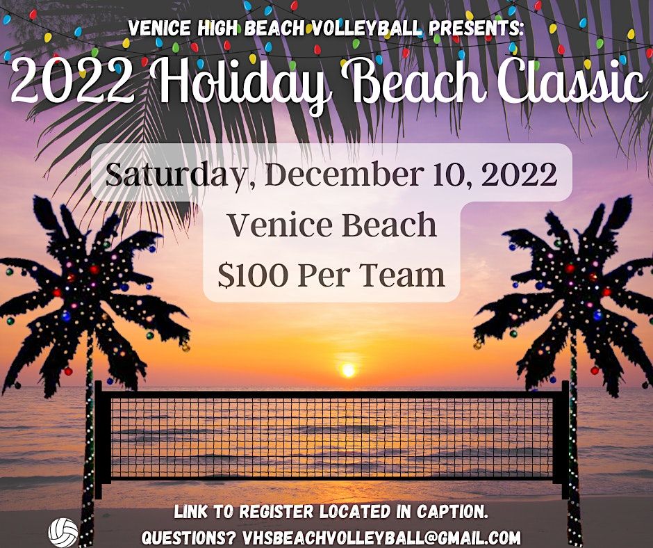 Holiday Beach Volleyball Tourn - Venice High School Girls Beach Volleyball