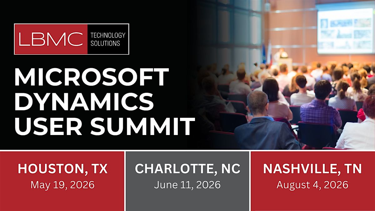 Microsoft Dynamics User Summit - Nashville