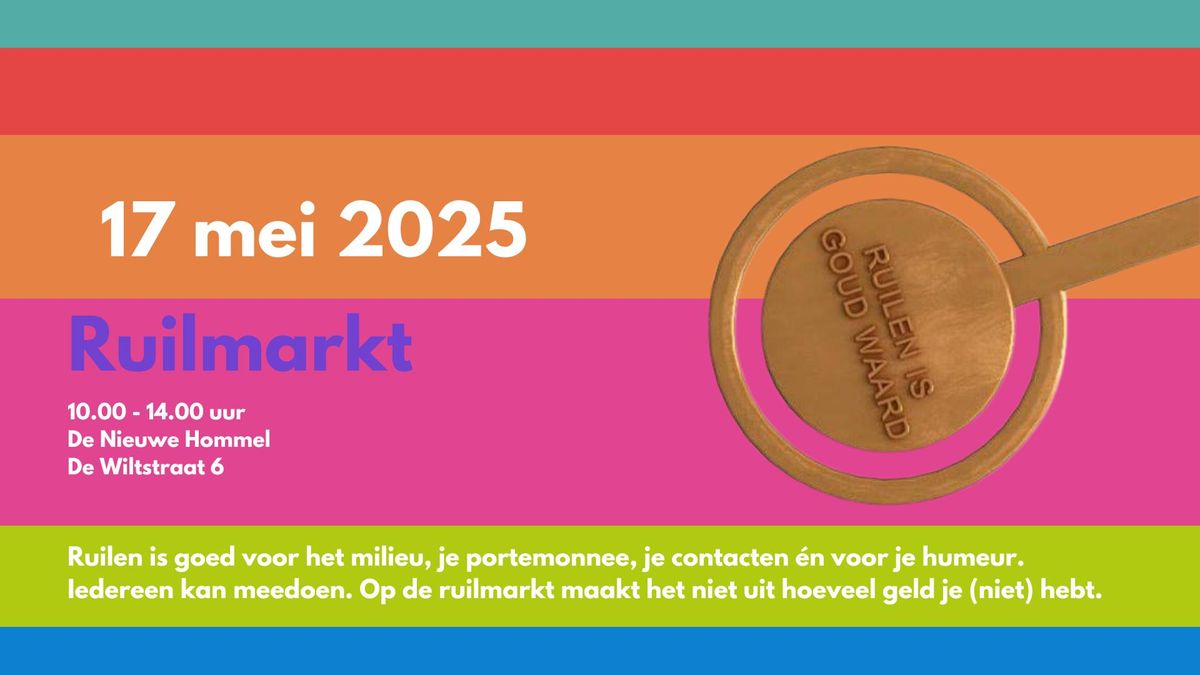 Ruilmarkt Arnhem 17 mei 2025