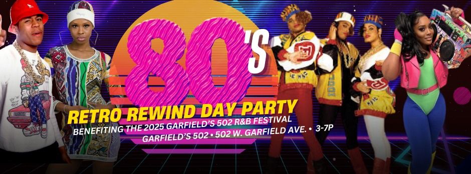 80's Retro Rewind Day Party