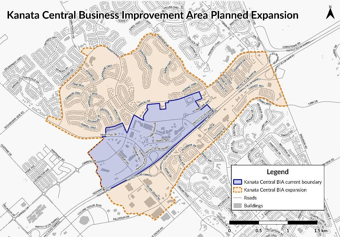 Knba Map Kanata Central BIA Boundary Expansion Public Meeting, John G. Mlacak ...