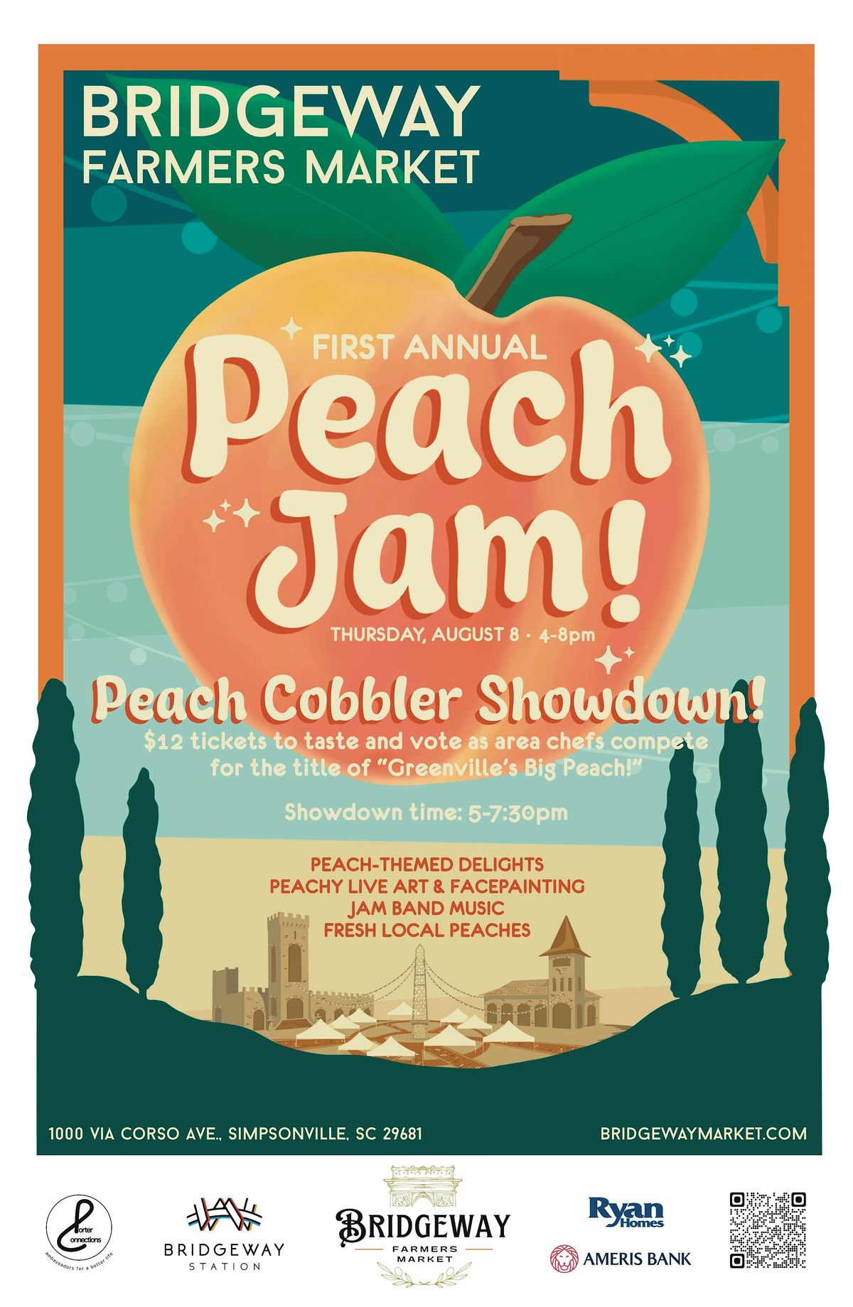 Peach Jam! & Cobbler Showdown