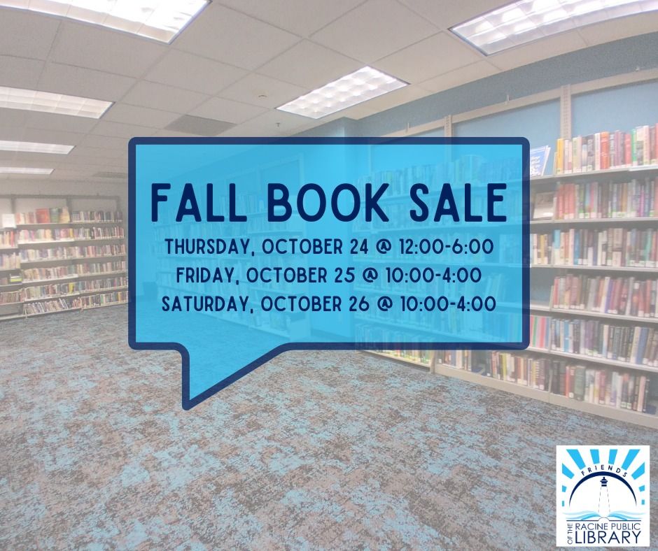 Friends of the Library Fall Book Sale