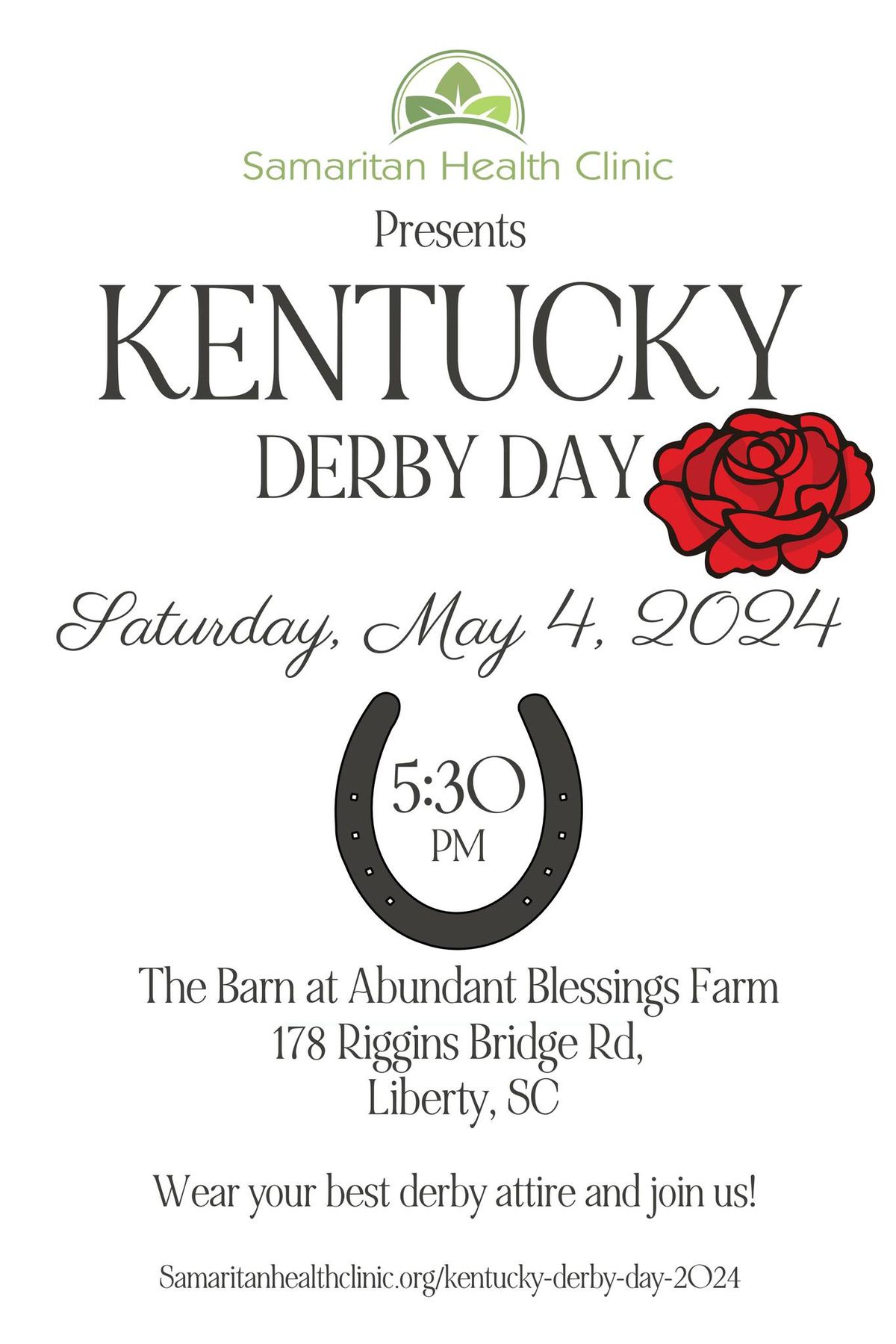Kentucky Derby Day Samaritan Health Clinic 2024, The Barn at