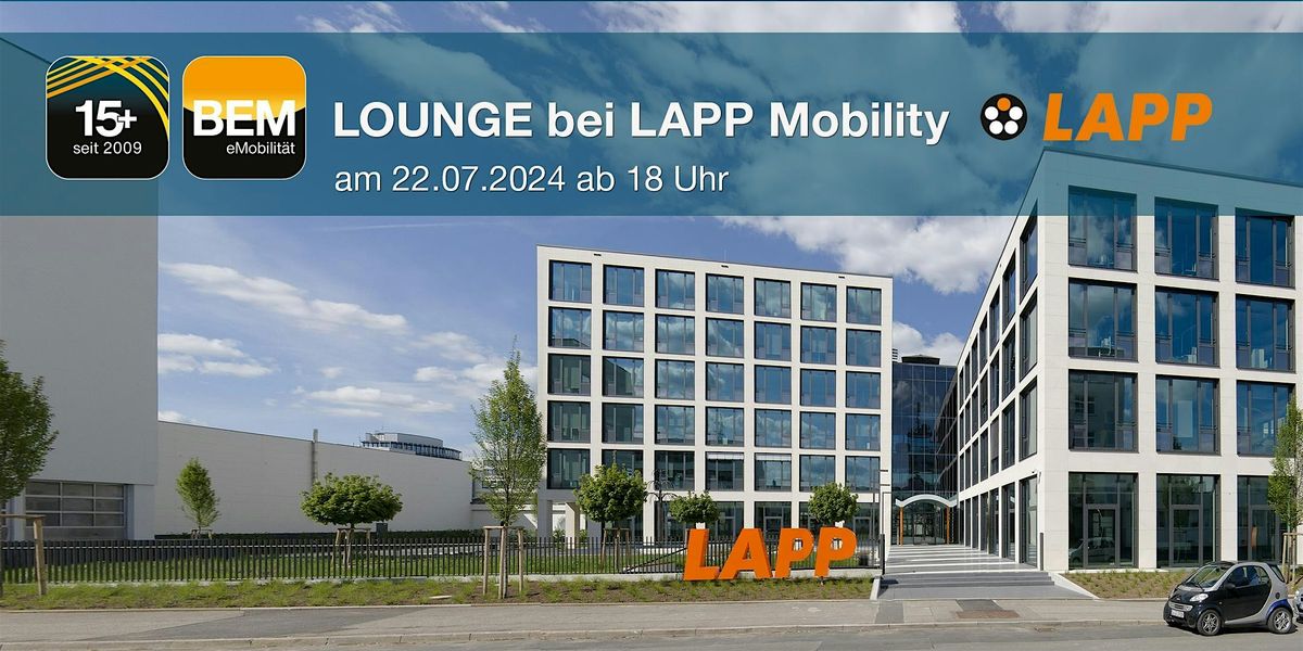 BEM-Lounge am 22.07.24 bei LAPP Mobility STUTTGART