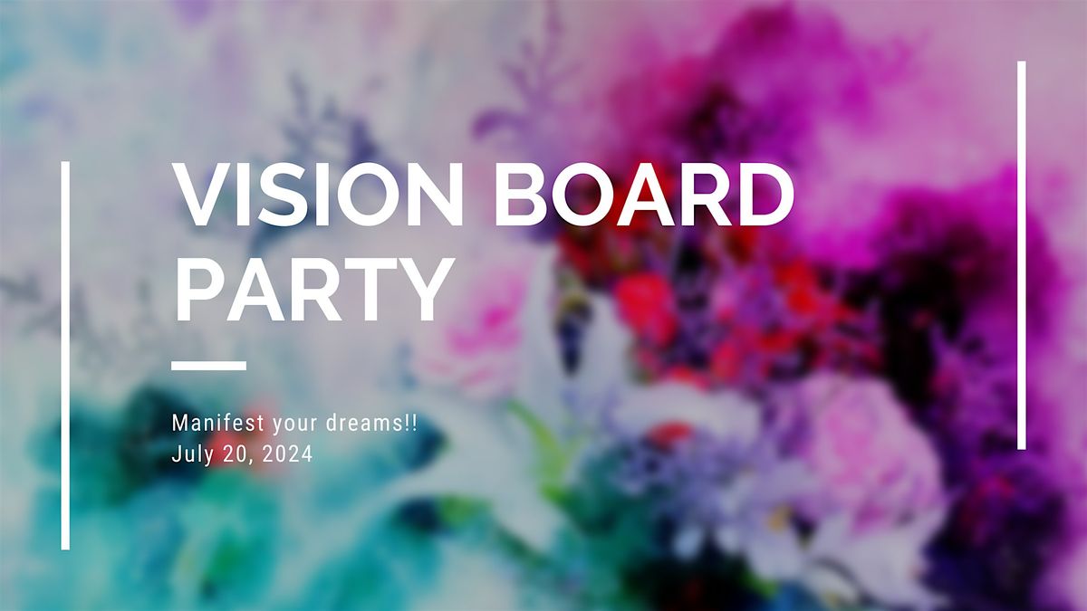 Summer Vision Board Party