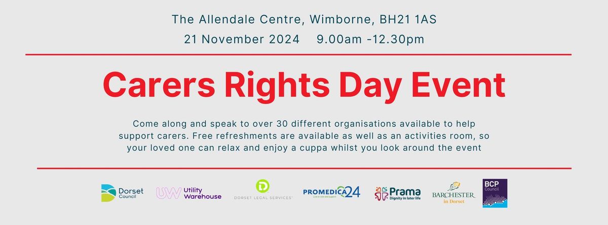 Carers Rights Day Information Event 