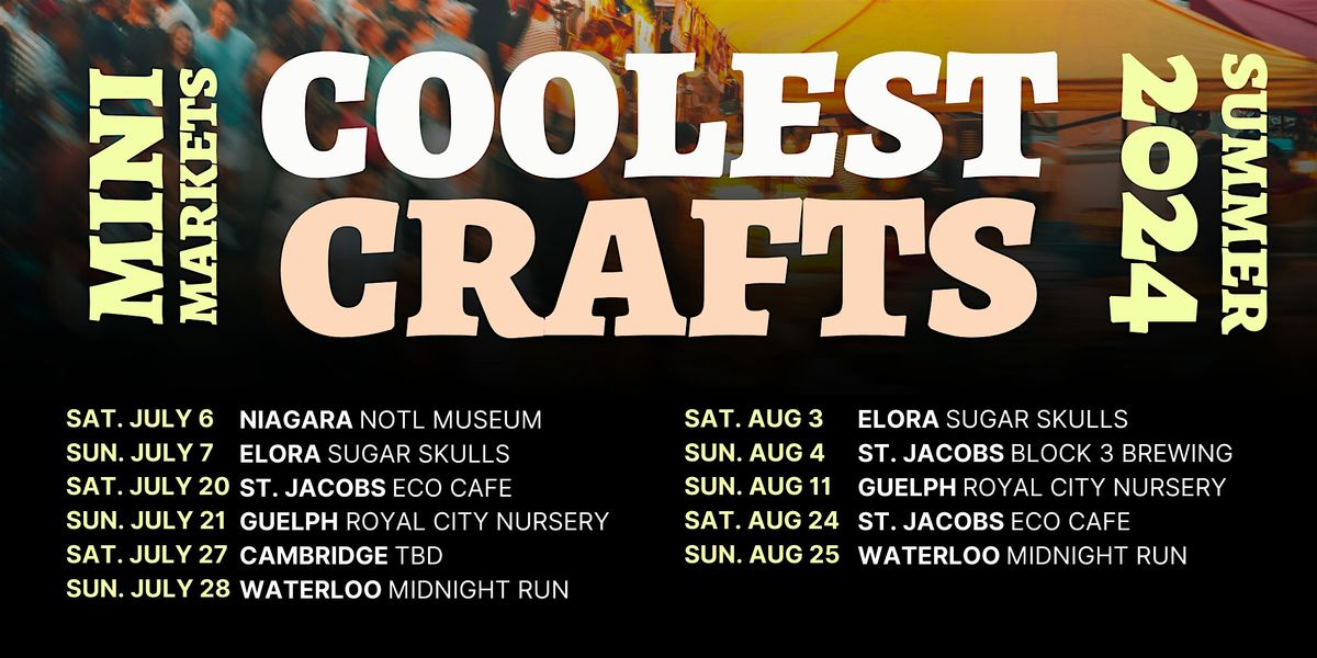 Waterloo Coolest Crafts Handmade Mini Market
