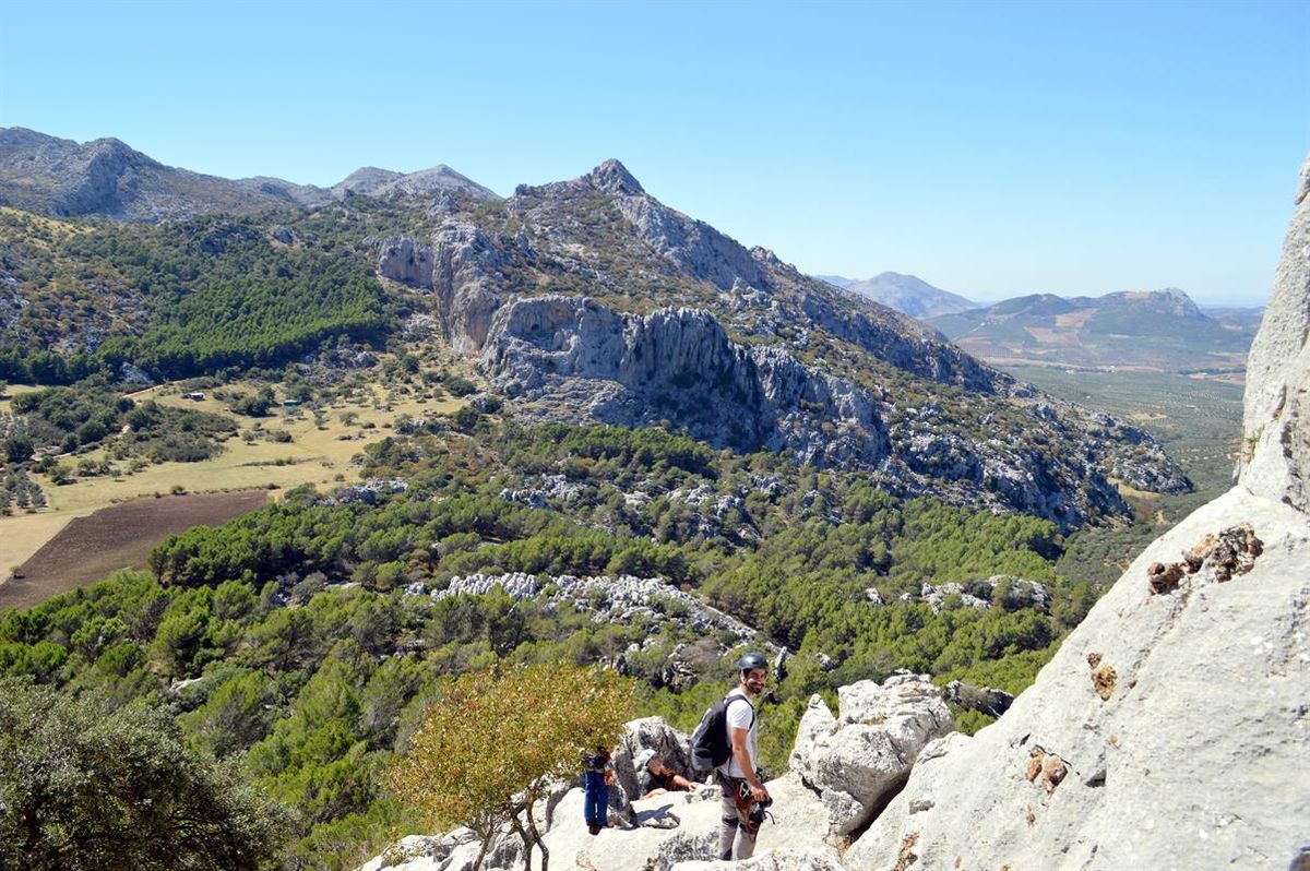 V\u00eda Ferrata La Bola o Hondonero K1-K2 (Villanueva del Rosario, M\u00e1laga)