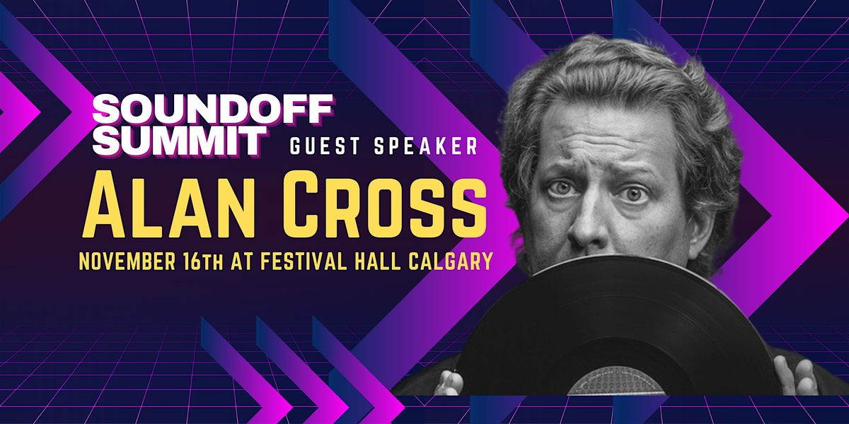 ALAN CROSS AT SOUNDOFF SUMMIT