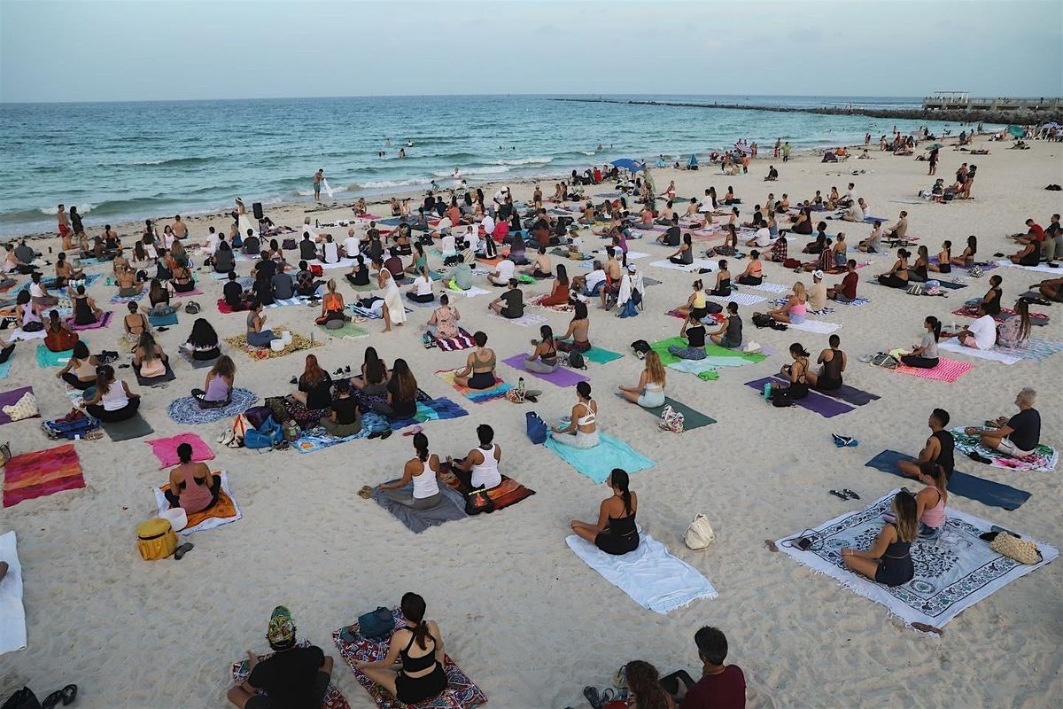 FREE Full Moon Ceremony, Yoga, Meditation, Sound Bath - South Pointe Beach