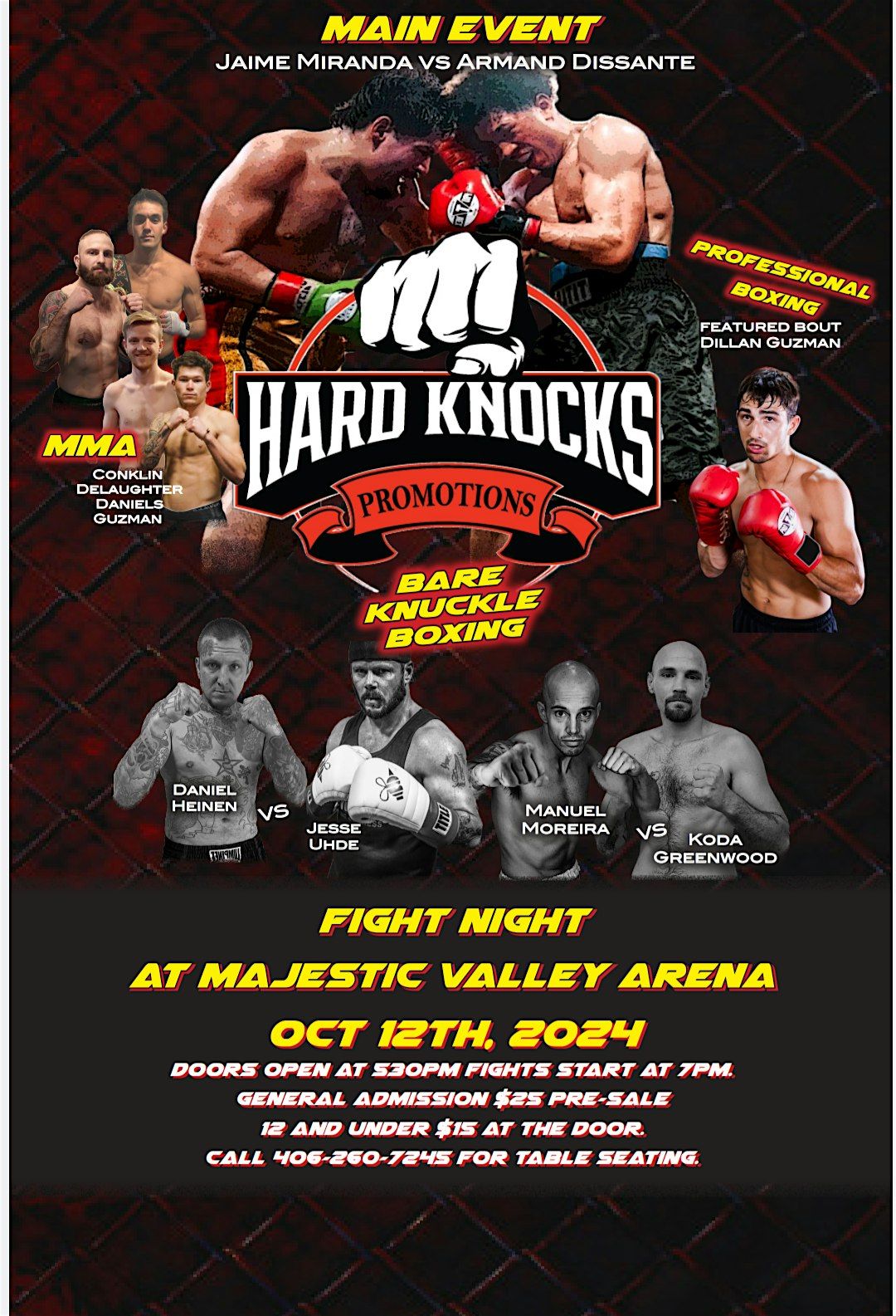 Fight Night at Majestic Valley Arena