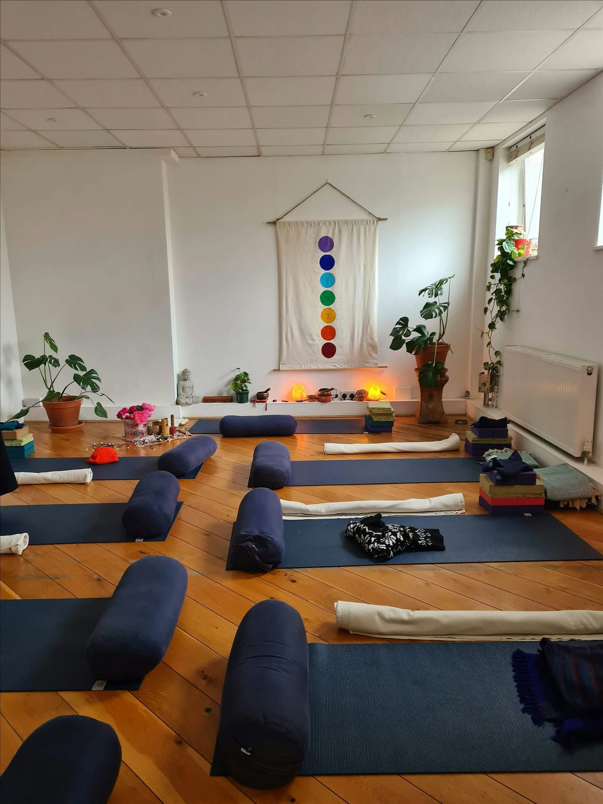 Restorative Yoga Workshop and beautiful sounds