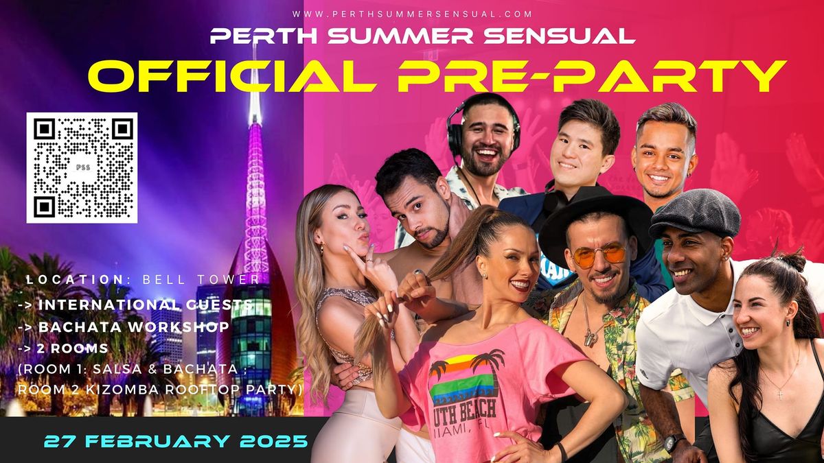 Pre-Party of Perth Summer Sensual 2025