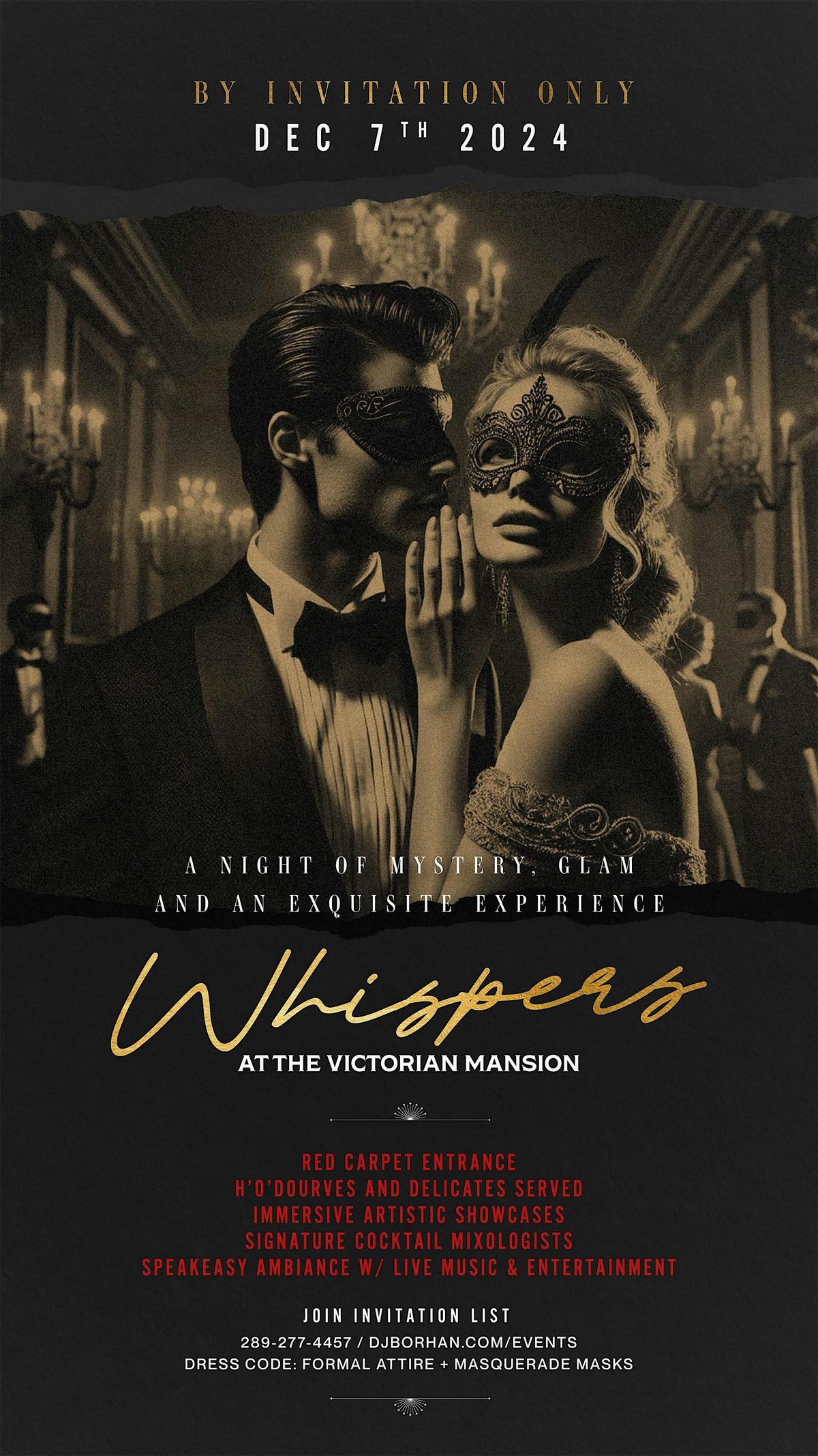 Whispers ~ Masquerade at the Victorian Mansion